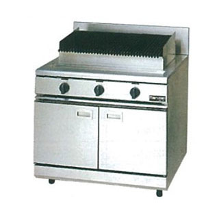 マルゼン　NEWパワークックチャーブロイラー　RCB-097　900×750×800 LPG(プロパンガス)【メーカー直送/後払い決済不可】【厨房館】