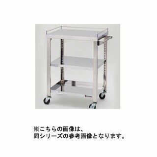 東製作所 ステンレス製ワゴン 900×600×800 2段(中棚無)【メーカー直送/後払い決済不可】【厨房館】