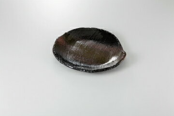 Rakuten - 【まとめ買い10個セット品】和食器 黒緑彩 変形9.0皿 37E231-08 まごころ第37集 【キャンセル/返品不可】【厨房館】