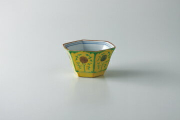 樂天商城 - 和食器 交趾草花 六角珍味 37K140-18 まごころ第37集 【キャンセル/返品不可】【厨房館】