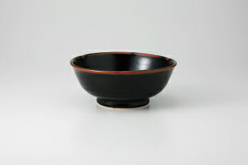 和食器 ゆず天目 三ッ押6.5丼 37K337-26 まごころ第37集 【キャンセル/返品不可】【厨房館】