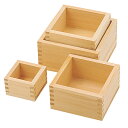【まとめ買い10個セット品】 1合桝 (85×85×H56)【厨房館】