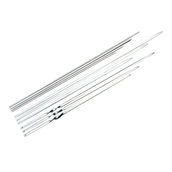 18-8　魚串　φ3.0×450 (20本入) 730450【ステンレス 串焼き用 くし焼き 串焼 業務用 大量注文】【厨房館】