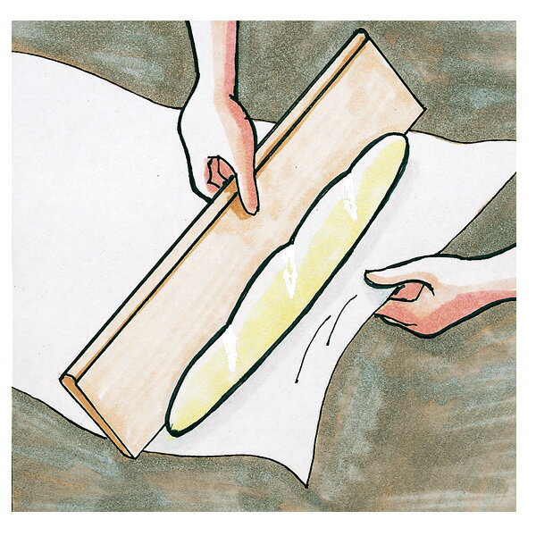 フランスパン生地取り板　(目盛入り)　50cm KG-1090-50【バレンタイン 手作り】【厨房館】