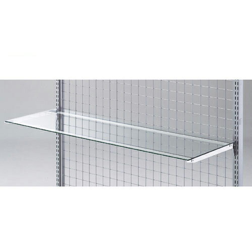 【まとめ買い10個セット品】ガラス棚セットW120cm インハングタイプ ガラス5mm厚 D20cm 61-36-5-2 【 システム什器 システムオプション スリット式システムオプションW120cm ガラス棚セットW120cm インハングタイプ ガラス5mm厚 】【厨房館】