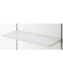【まとめ買い10個セット品】 BR 薄型スチール棚 W90cmタイプ 棚のみ ホワイト D40cm 61-37-7-5 【店舗什器 パネル 壁面 店舗備品 仕切...