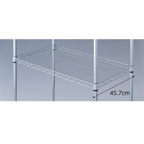 商品の仕様 〔複数の商品について説明文内にまとめて記載している場合がございますので、ご注意ください〕●素材／スチール製 クロームメッキ●サイズ／(1)W60.9×D45.7cm(2)W90.7×D45.7cm(3)W121.2×D45.7cm●耐荷重／100kg●スリーブ×4個付きexp-31-69-7-2ワイヤーラック スチール棚 W90.7×D45.7cm【メーカー直送/代金引換決済不可】【 店舗 什器 システムラック 展示 陳列 フレーム サービス ワイヤーラック ワイヤーネット 収納 棚 パーツ ディスプレー デザイン 業務用 販売 楽天 】【exp-35-p0151】→お買い得な「まとめ買い10個セット」はこちら