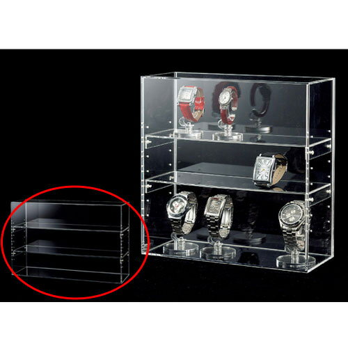 【まとめ買い10個セット品】陳列ケース W45cm 61-156-7-2 【店舗什器 パネル 壁面 小物 ディスプレー 店舗備品】【厨房館】