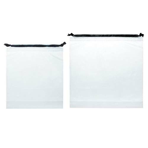 シャンテバッグ 37×45×底マチ8 200枚 61-269-12-8 【ラッピング用品 ギフトバッグ リボン付きタイプ 透明巾着バッグ シャンテバッグ ギフト...