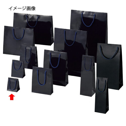 【まとめ買い10個セット品】ブライトバッグ 紫紺 10×7×12 50枚【店舗什器 小物 ディスプレー ギフト ラッピング 包装紙 袋 消耗品 店舗備品】【厨房館】