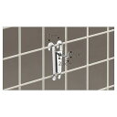 【まとめ買い10個セット品】ネット用時計掛けフック(φ3.8mm) 時計掛けフック 5本 61-131-5-1 【店舗什器 小物 ディスプレー 店舗備品】【厨房...