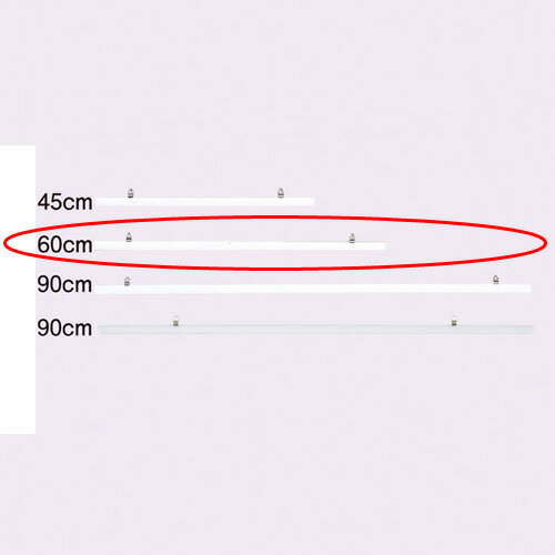 ポスターハンガー W60cm 白 5本組 61-233-2-2 【販促用品 ポスター・のぼり用器具 ポスター・タペストリー用備品 ポスターハンガーPOP/販促用...