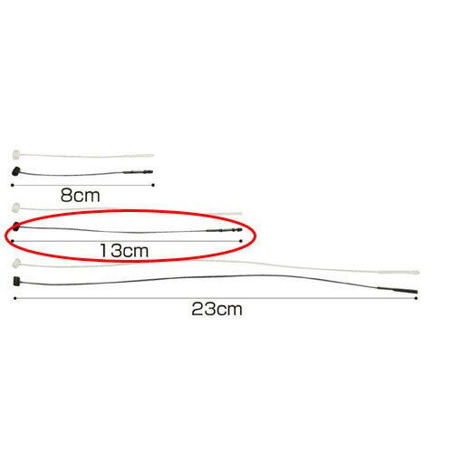 ナイロンロックス L13cm 黒 1000本 61-245-3-4 【販促用品 値付け用品 ロックス ナイロンループロック 値付用品】【販促用品 値付け 値札 ...