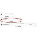 ナイロンロックス L13cm 黒 1000本 61-245-3-4 【販促用品 値付け用品 ロックス ナイロンループロック 値付用品】【販促用品 値付け 値札 価格 広告 セール 店頭 訴求 消耗品 業務用】【厨房館】