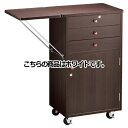 木製作業台 収納付き 錠付き ホワイト 61-146-2-2 【店舗運営用品 在庫場用品 作業台 木製作業台 錠付き】店舗什器 ディスプレー マネキン 装飾品 販促用品 ハンガー ラッピング】【厨房館】(3)