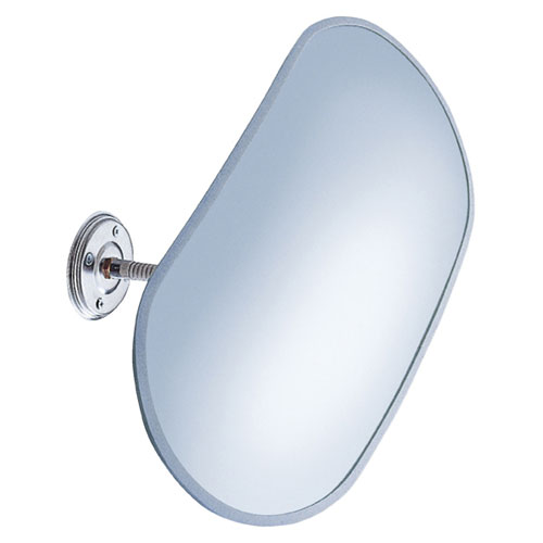 フレキシブル防犯ミラー 小判タイプ W50.5cm グレー 61-369-3-1 【店舗運営用品 防犯・防災用品 防犯ミラー フレキシブル防犯ミラー 小判タイプ】店舗什器 ディスプレー マネキン 装飾品 販促用品 ハンガー ラッピング】【厨房館】