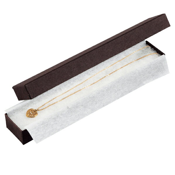 フェザーケース ブラウン 21.9×3.9×2.4cm 12個 61-661-56-7 【厨房館】