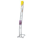 【まとめ買い10個セット品】 カタログスタンド A4三ツ折用 8段 61-212-8-2 【メーカー直送/代金引換決済不可】【店舗備品 店舗インテリア 店舗改装...