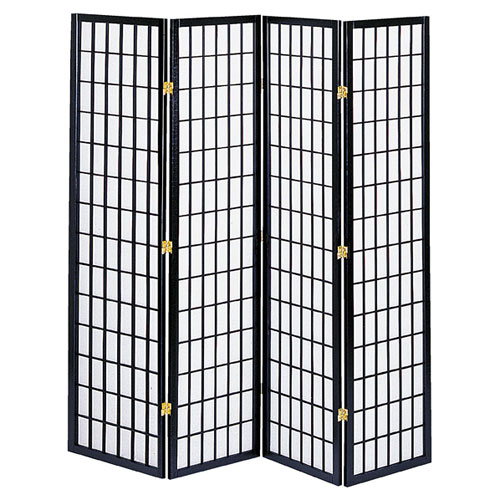 和風衝立 H180cm 4連 61-354-7-2 【メーカー直送/代金引換決済不可】【店舗什器 パネル ディスプレー 棚 店舗備品】【厨房館】