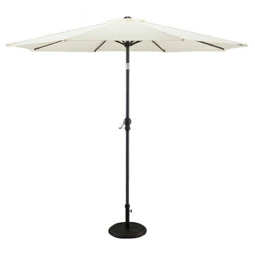 【まとめ買い10個セット品】 アルミパラソル 直径250cm アイボリー 61-802-88-5 【メーカー直送/代金引換決済不可】【店舗什器 パネル ディスプレー 棚 店舗備品】【厨房館】