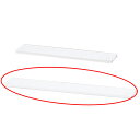スチール製ローカウンター ホワイト 棚板 W160cm用 61-361-10-4 【理美容・サロン備品 設備用品 レジ台・カウンター スチール製ローカウンター ホワイト】店舗什器 ディスプレー マネキン 装飾品 販促用品 ハンガー ラッピング】【厨房館】