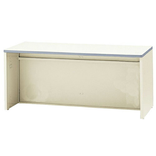 スチール製ローカウンター ニューグレー W160cm 61-361-9-2 【メーカー直送/代金引換決済不可】【店舗備品 店舗インテリア 店舗改装】【厨房館】