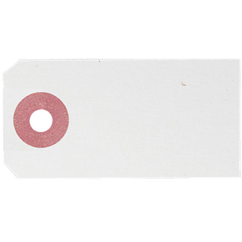 【まとめ買い10個セット品】荷札スタイルさげ札(麻ひも付き+麻ひも無し) 大 ホワイト ひも無し 50枚 61-754-88-3 【販促用品 ポスター POP タグ 店舗備品】【厨房館】