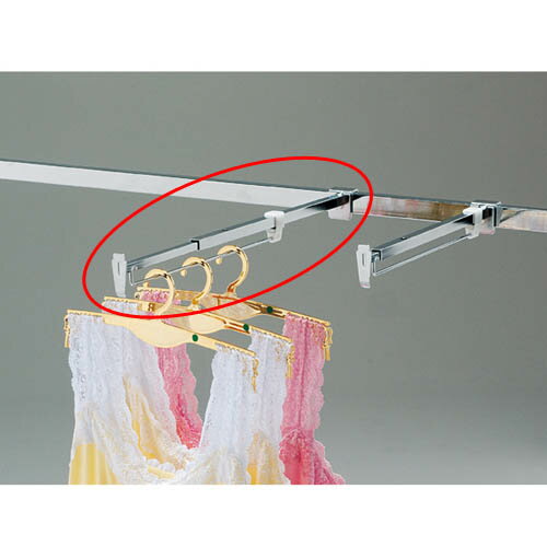 【まとめ買い10個セット品】ミニスライド L35〜57cm 61-43-30-2 【店舗什器 小物 ディスプレー 店舗備品】【厨房館】