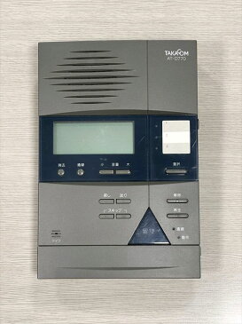 中古品 タカコム AT-D770 1回線用留守番電話機装置(録音時間60分タイプ)