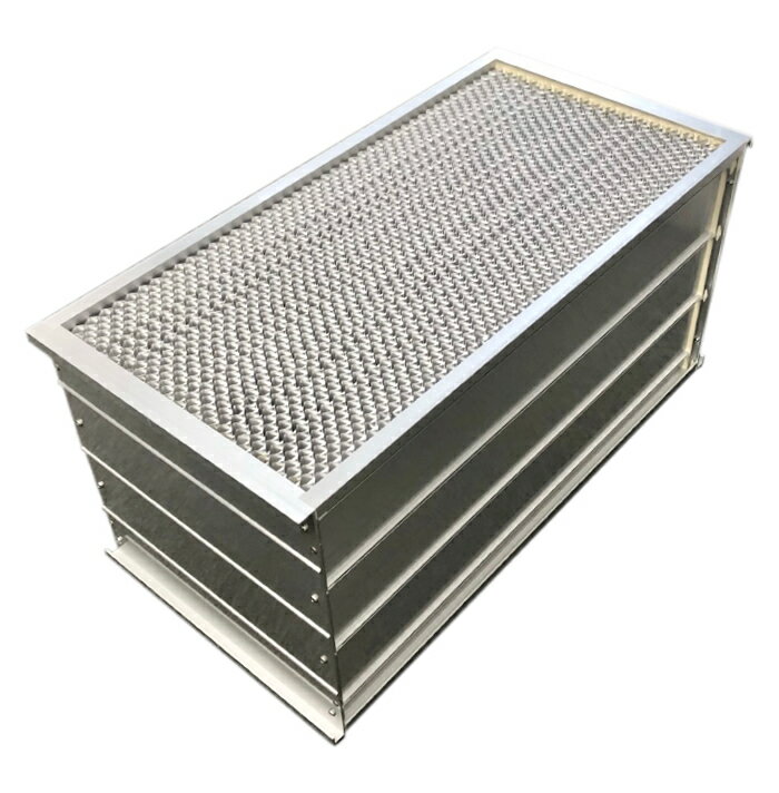 ヴァニッシュHEPAフィルタ― ※折畳み式陰圧ブース(PBS-FF-2424-ZR1B)交換用HEPAフィルター 日本無機株式会社