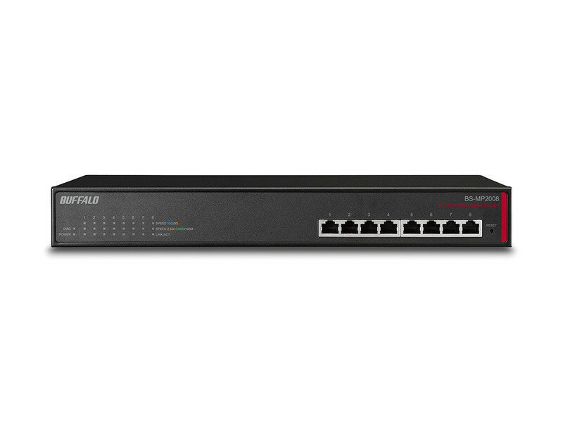 Rakuten - BS-MP2008 ブラック 8ポート BUFFALO バッファロー Business Switch