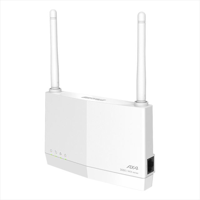 BUFFALO WEX-3000AX4EA Wi-Fi中継機 11ax 2401+573Mbps AirStation WEX-3000AX4EAシリーズ