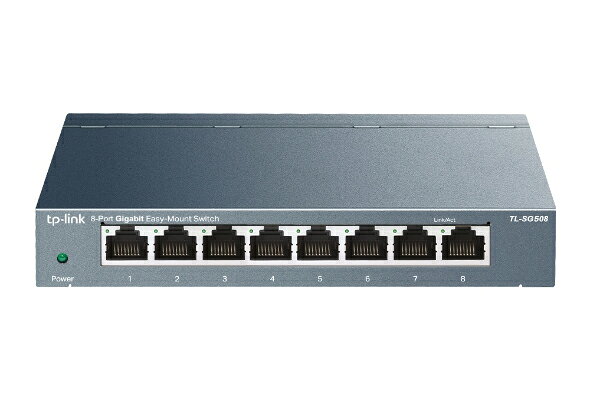 TP-Link TL-SG508 8ポート ギガビット らくらくマウントスイッチ
