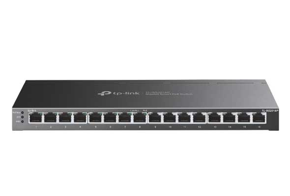 Omada by TP-Link TL-SG2016P JetStream 16ポート ギガビットスマートスイッチ (PoE+ポート×8搭載)(SG2016P)
