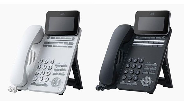 NEC Aspire6 DTG-12D-1D(WH)(BK)TEL 12ボタンデジタル多機能電話機 ※ホワイト・ブラック 【仕入先在庫】