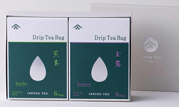 Rakuten - 京都一保堂茶舗　ドリップティーバッグセット（玉露・煎茶）　DGS27　送料別・宅60＜二重包装不可＞