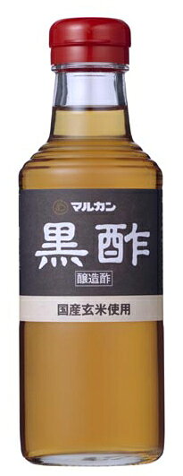 明治屋が自信をもってお薦めします。マルカン酢は 創業 慶安二年（1649年）、三代将軍徳川家光の時代から食酢醸造一筋 370余年。老舗の味を今も伝えて続けています。国産玄米使用国産玄米を100％使って醸造した黒酢です。酢豚・肉団子や唐揚げの黒酢あんかけ・酸辣湯など特に中華料理におすすめ。煮込み料理や炒め物、酢の物も風味豊かに仕上がります。はちみつを加えて水で薄めて飲用としてもご使用いただけます。＊ 原材料に由来する沈殿物が生成することがありますが、品質に問題はありません。＊ 開栓後 空気中の酢酸菌により浮遊物が生じ、風味が劣化することがあります。開封後はキャップをきちんと閉めて出来るだけ涼しいところに立てて保管して下さい。また、開封後はなるべく早くお使い下さい。★ 名称：米黒酢★ 原材料名：玄米（国産）★ 酸度：4．5％★ 内容量：360ml★☆ 配送について ☆★○この商品は別途送料がかかります。配送エリアによって送料が異なりますので、詳しくは、「御利用ガイド」にてご確認下さい。〇オンラインショップは、自動で送料を加算することが出来ません。弊社からの折り返しメールで送料を加算した合計ご請求金額をお知らせとなります。
