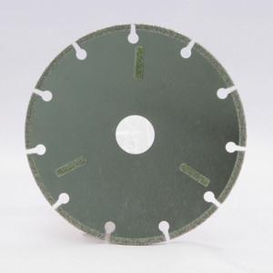125mm電着ダイヤモンドカッター　窯業サイディング、大理石等用　粒度50　（5インチ）　20または22mm穴径選択