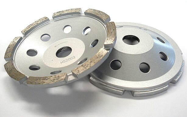 φ100mmドライカップ　シングル　15mm軸専用で回転が安定します！　【切削力重視仕様品】