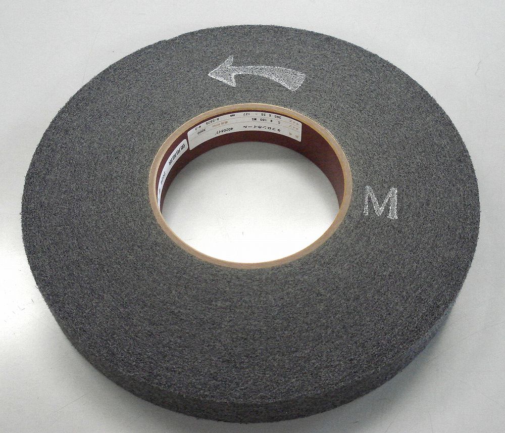 バリ取りホイールΦ305x38x127　粒度＃180　硬度M　スーパーバフ　三共理化学