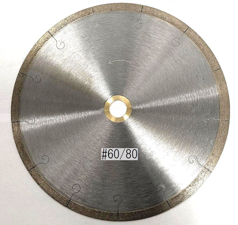 Rakuten - Φ200mmダイヤモンドリムカッター　粒度60/80 タイル用　湿式切断