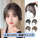 【翌日配送】前髪ウィッグ 部分ウィッグ 人毛100% ポイントウィッグ 人毛 増毛 エクステ かつら ミセス 高品質 快適 自然 薄毛 ボリューム ブラック ブラウン ファッションウィッグ 小顔効果抜群 空気感 コスプレ 可愛い前髪 シースルーバング イメージチェンジ 女性用かつら