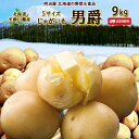 【予約商品】【10月下旬-11月中旬発送予定】◇300円OFFクーポン発行中◇送料無料 男爵 9kg 小さな訳あり新じゃがいも Sサイズ 北海道産 ジャガイモ ...