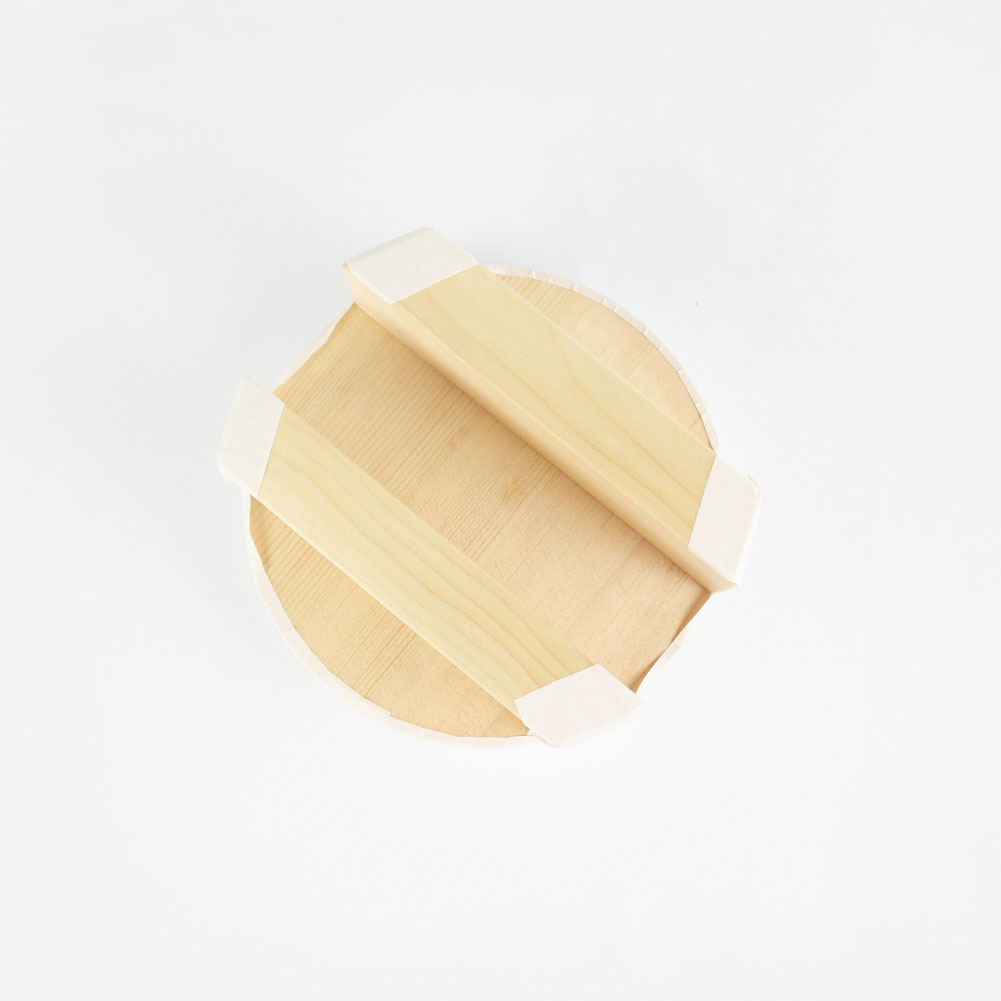 ◆安心の国産品◆木製釜フタ(18cm)◆木工職人の手作り!◆