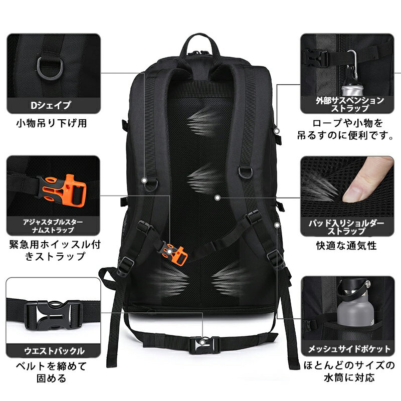 【ポイント3倍】SEMSTY ハイキングバック...の紹介画像2