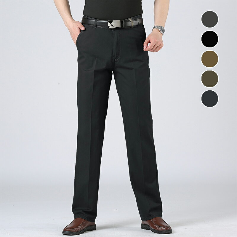 【1点6%、2点11％OFFクーポン】センタープレスパンツ 美脚パンツ メンズ スラックス ストレートパンツ ..