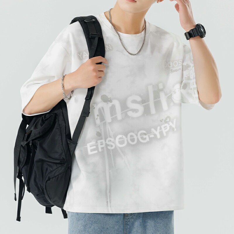 【6%OFFクーポン⇒2068円】tシャツ メンズ 半袖 夏服 メンズ 大きいサイズ通気性 涼しい かっこいい tシャツ メンズ ゆったり 大きいサイズ おしゃれ ティーシャツ 文字プリントtシャツ メンズ 夏用 吸汗速乾 ルーズフィット カジュアル ショートスリーブシャツ