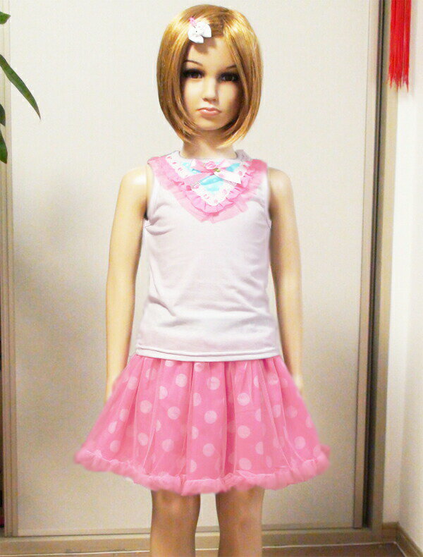 【ポイント3倍】女の子 子供服 セットアップ シャツ 子供 スカート 夏 子ども服 かわいい