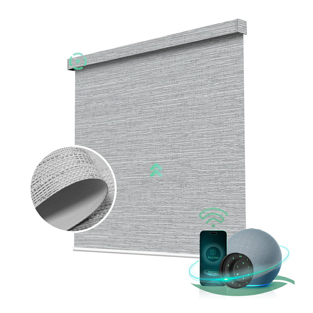 Yoolax 電動ロールスクリーン｜遮光・断熱・防水｜スマートスピーカー対応