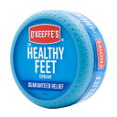 【海外配送】O'Keeffe's Healthy Feet Cream 非常に乾燥してひび割れた足のための健康的な足のフットクリーム足を癒し緩和し修復する濃縮フットクリーム 91g